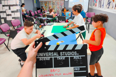 Bornova’da genç yeteneklere sinema yolculuğu