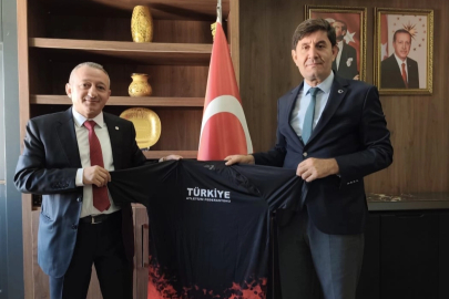 Türkiye Atletizm Federasyonu Asbaşkanı Cura'dan Mardin'de kurum müdürlerine ziyaret