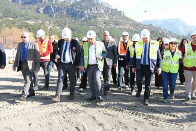 Güngör Geçer'den Adana Pozantı Atık Su Arıtma Tesisi’ne inceleme