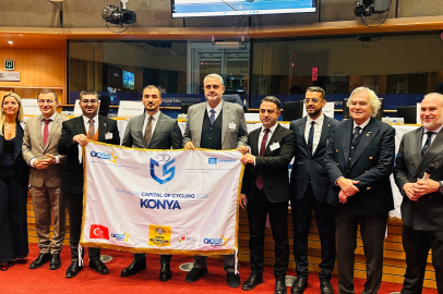 Konya 2026 Avrupa Bisiklet Başkenti oldu