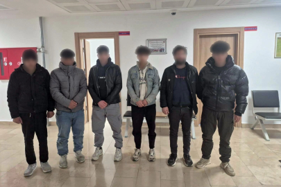 Artvin'de 6 düzensiz göçmen yakalandı!