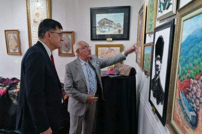 Kütahya'nın sanatsal ve kültürel zenginliği Çanakkale'de sergileniyor