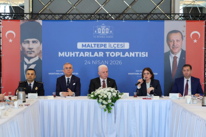 İstanbul Maltepe'de muhtarlarla koordinasyon