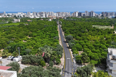 Mersin’de Mezitli ve Toroslar’da yollar yenilendi