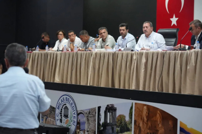 Muğla Milas'ta Başkan Topuz muhtarları dinledi