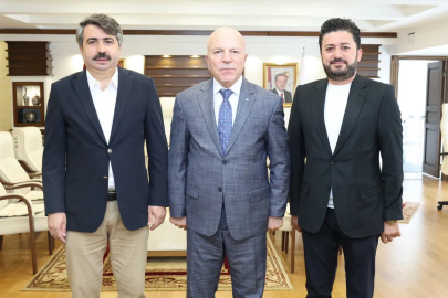 Başkan Yılmaz’dan Erzurum'a nezaket ziyaret