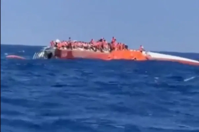 Girne açıklarında yolcu gemisi alabora oldu! 279 kişi kurtarılmayı bekliyor