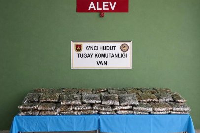 Van hudut hattında 59 kilo uyuşturucu ele geçirildi